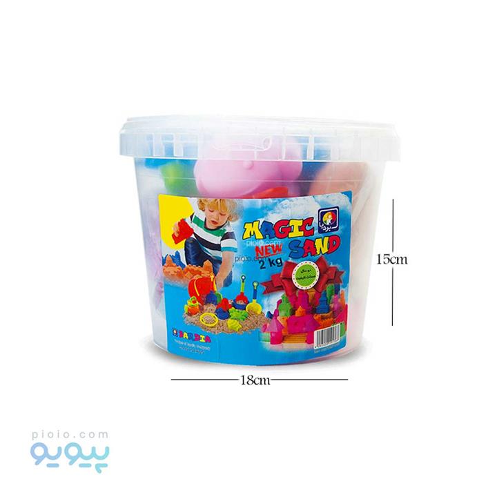 ساختنی شن جادویی ۲۰۰۰ گرم بردیا آیتم Magic Sand
